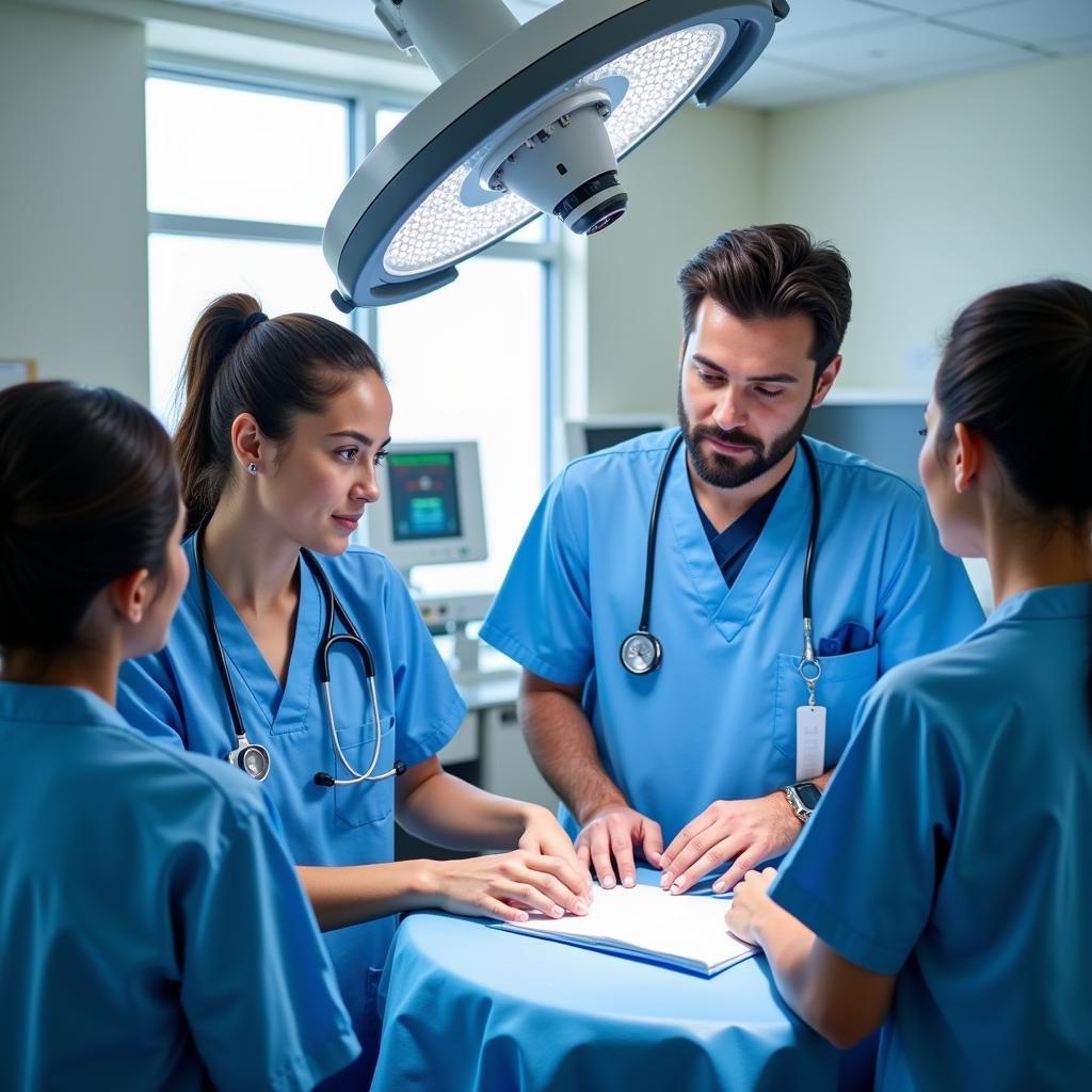 Medical Students Training at Apollo Institute