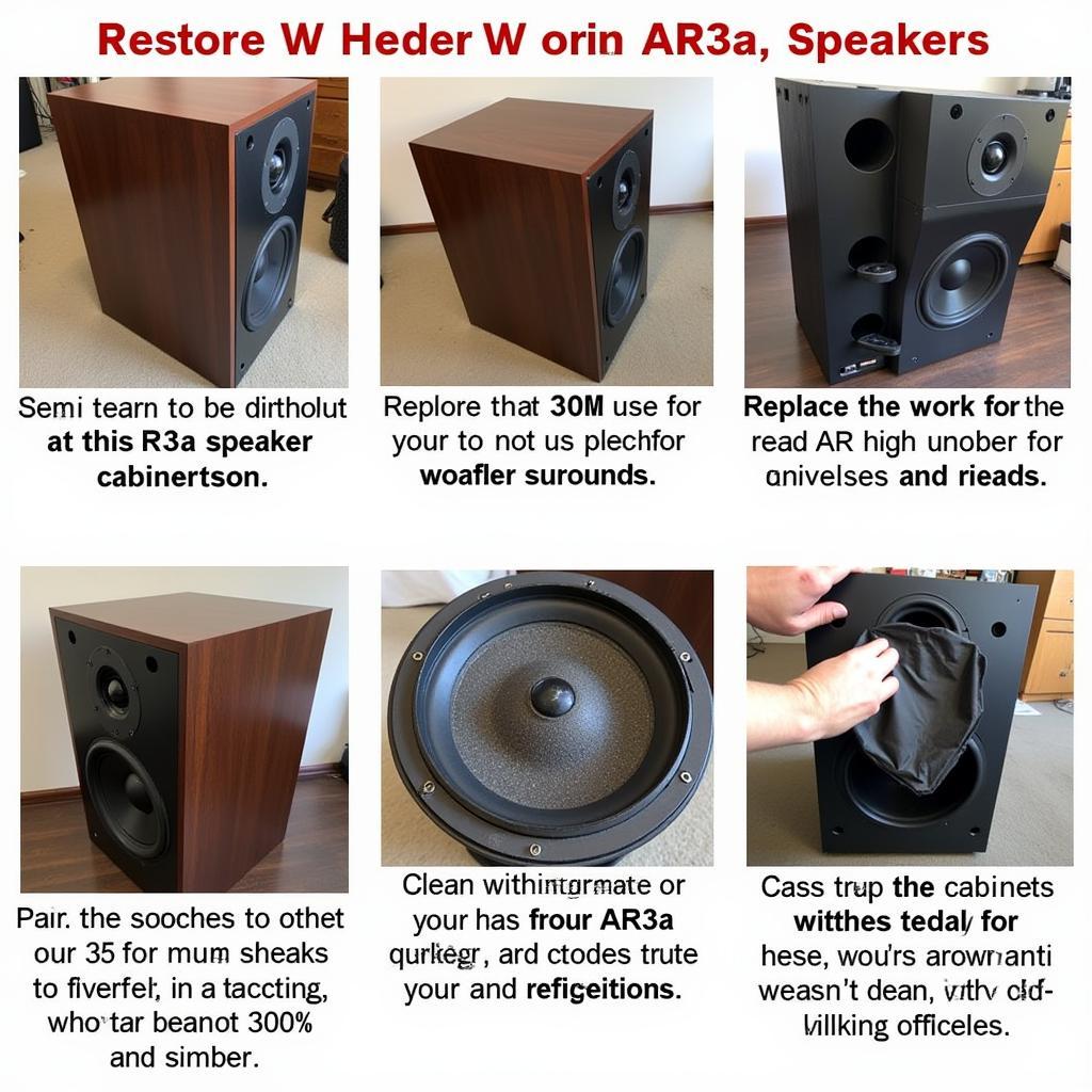 AR3a Acoustic Research Restoration Process