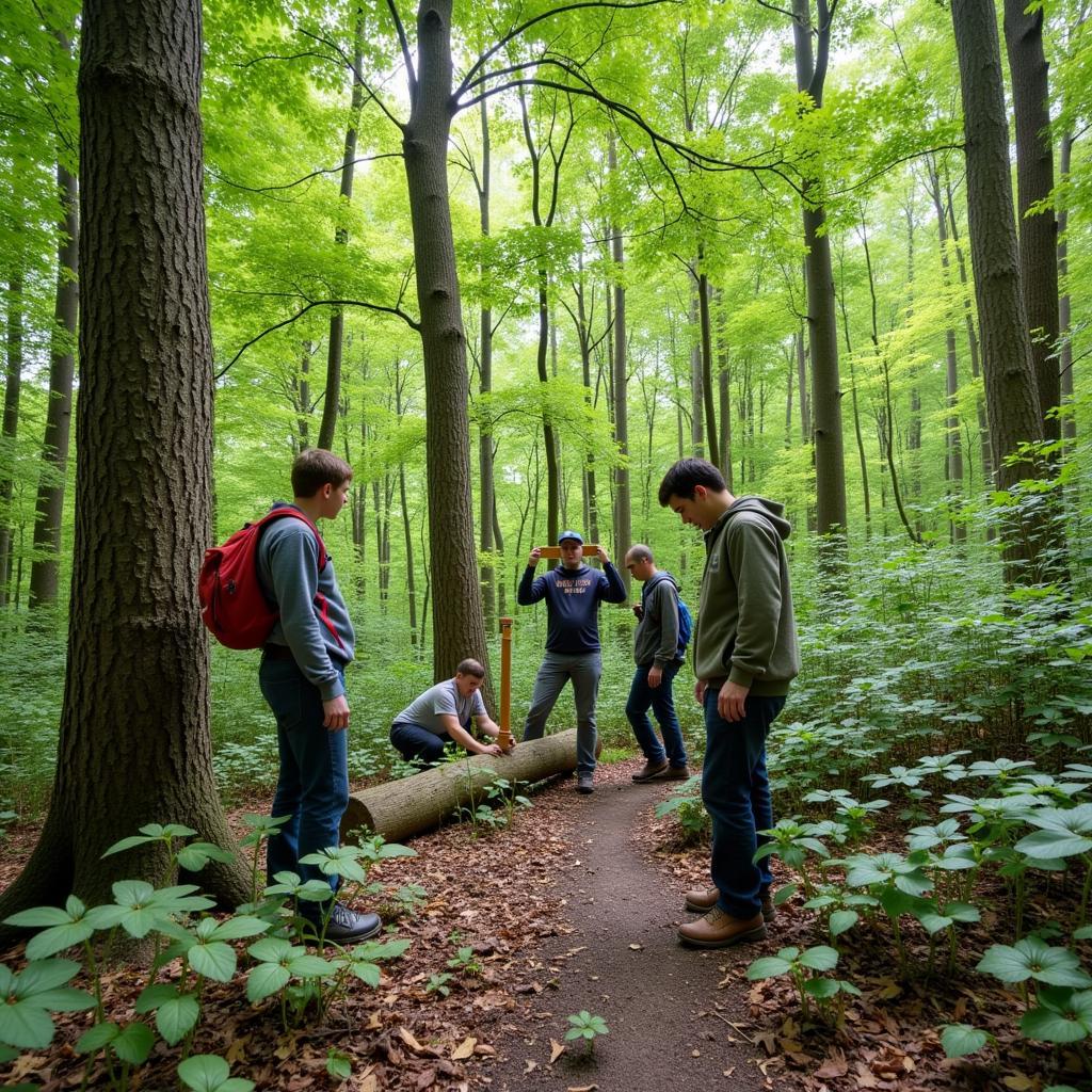 Arnot Forest Research Activities