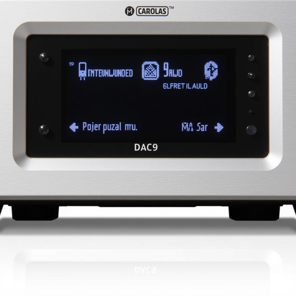 Audio Research DAC9 Front Panel Display