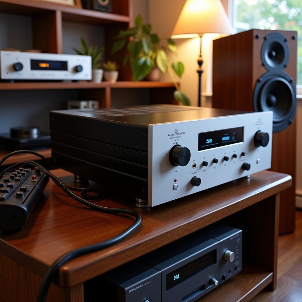 Audio Research VSI75 Integrated Amplifier in a Home Audio Setup