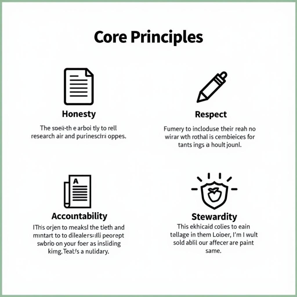 Australian Code Responsible Conduct Research Principles