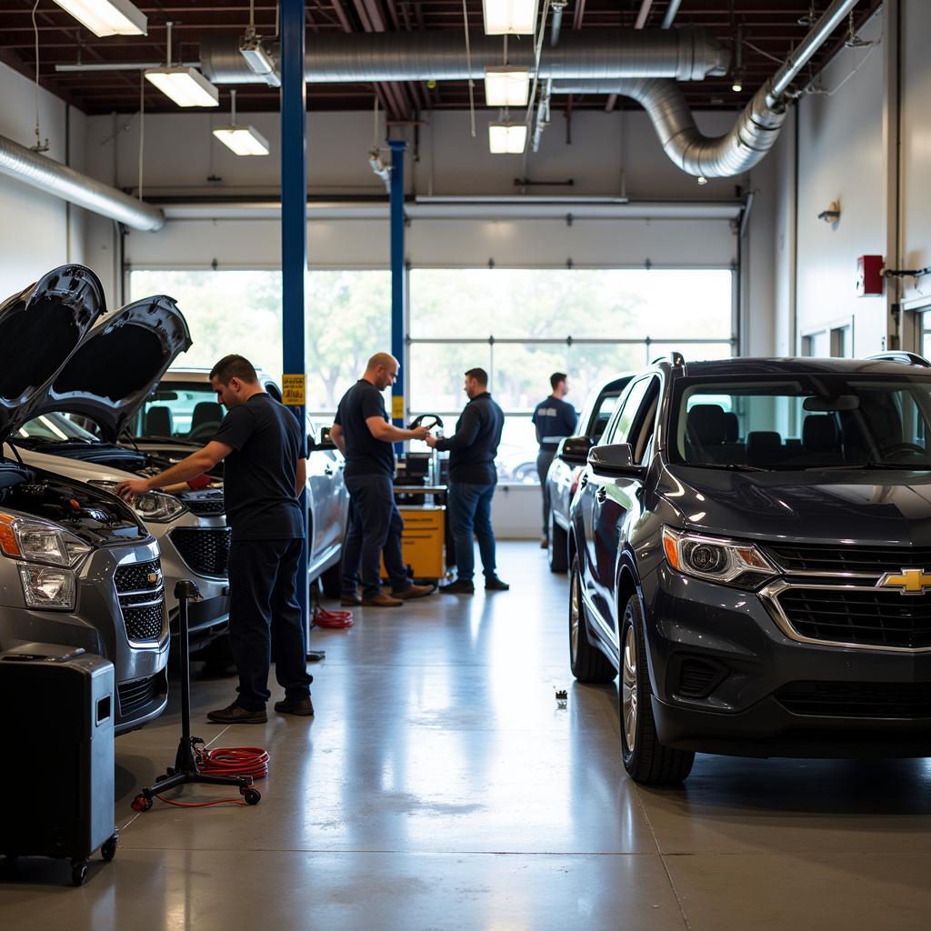 Service Center at Autonation Chevrolet West Austin