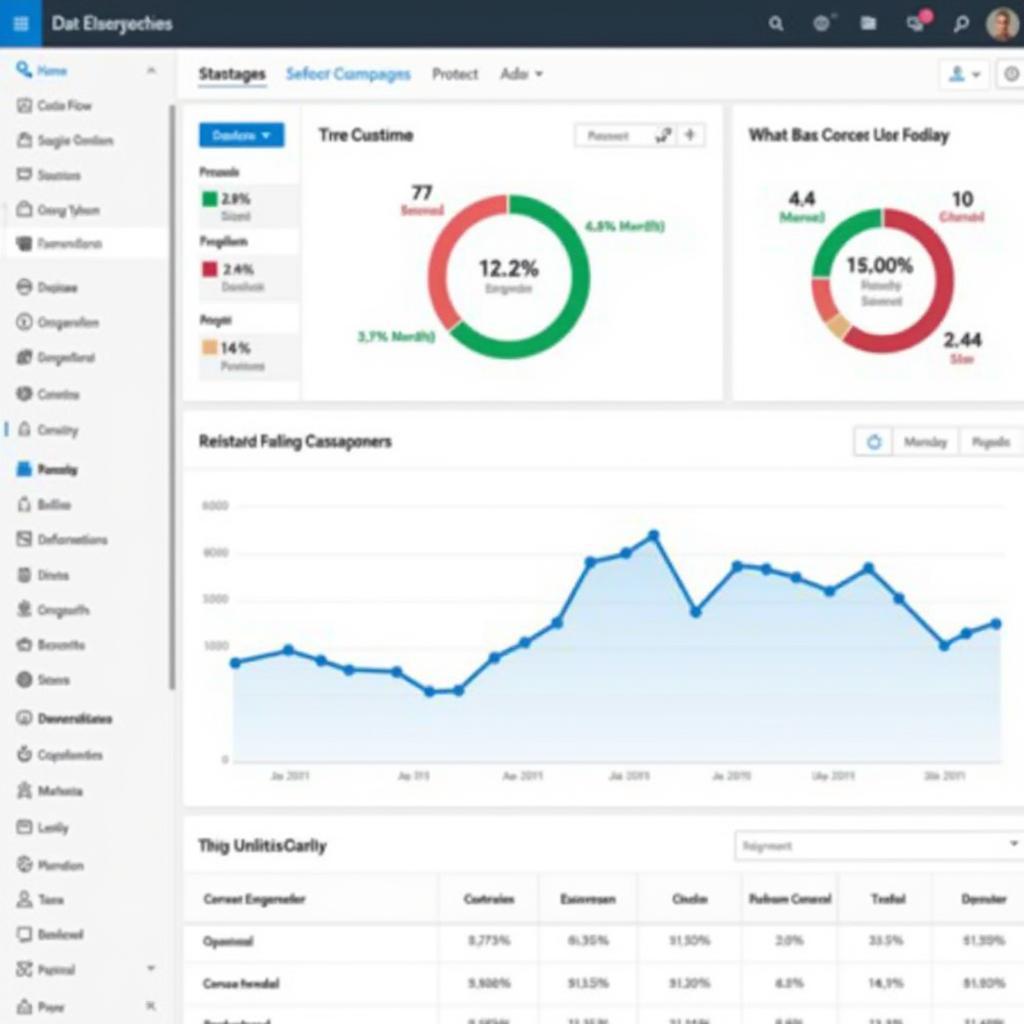 B2B Market Research Tools: Data Analytics Dashboard