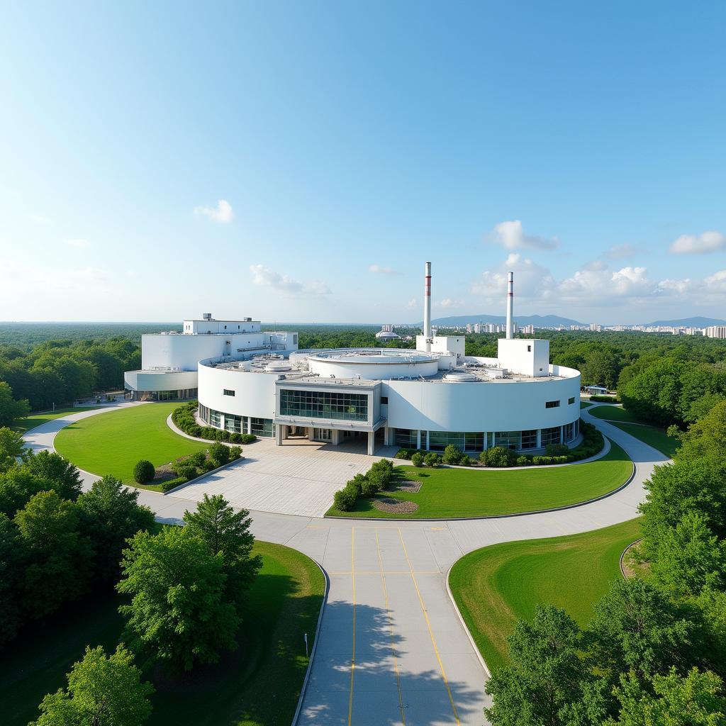 Exterior View of the Bhabha Atomic Research Centre Facility