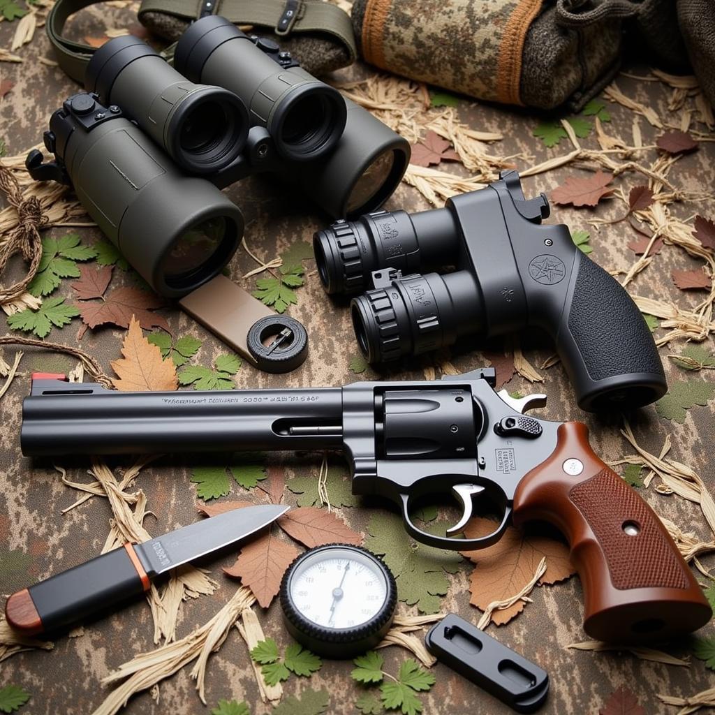 Magnum Research BFR 30-30 with hunting gear