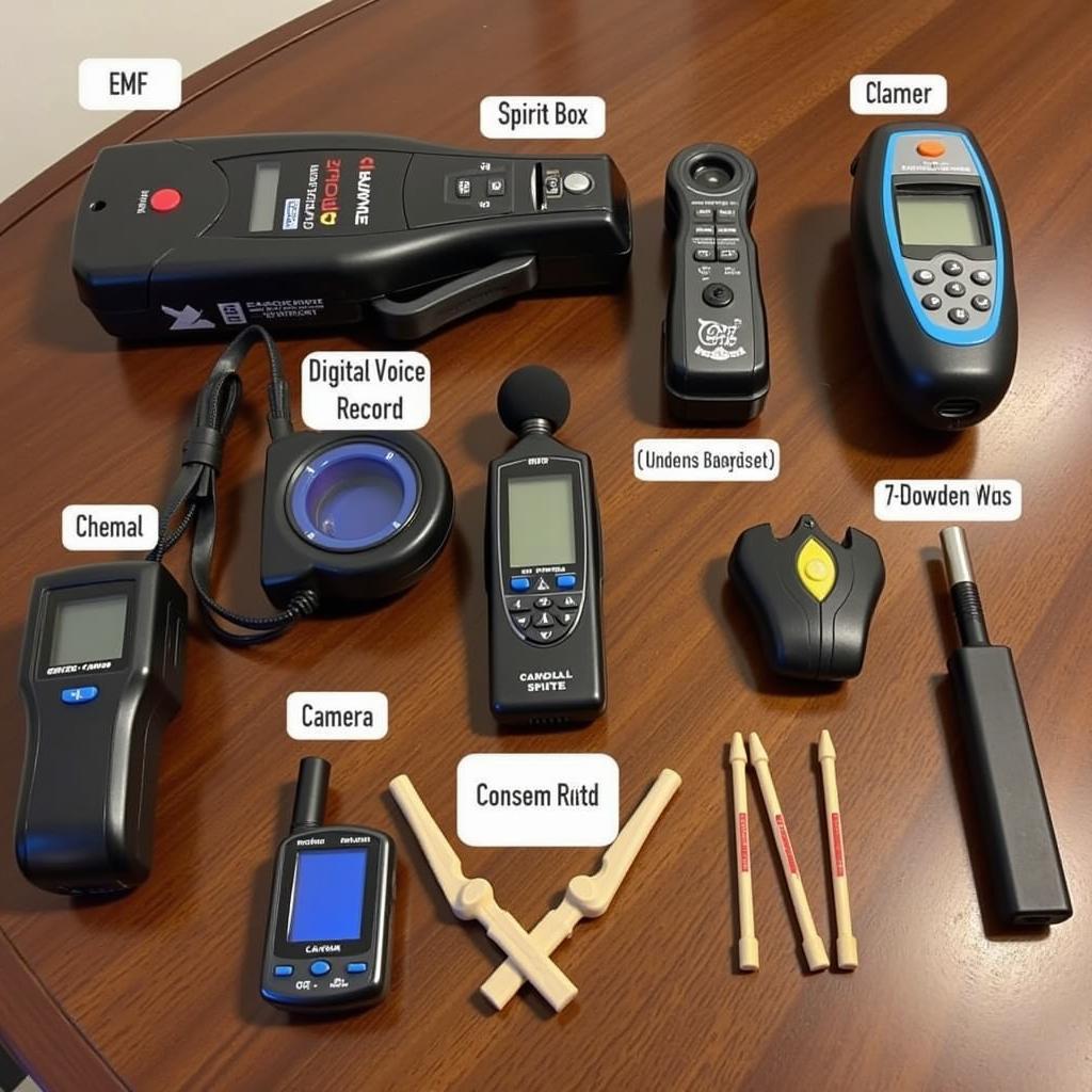 Paranormal Investigation Equipment Used by Bihrle Applied Research