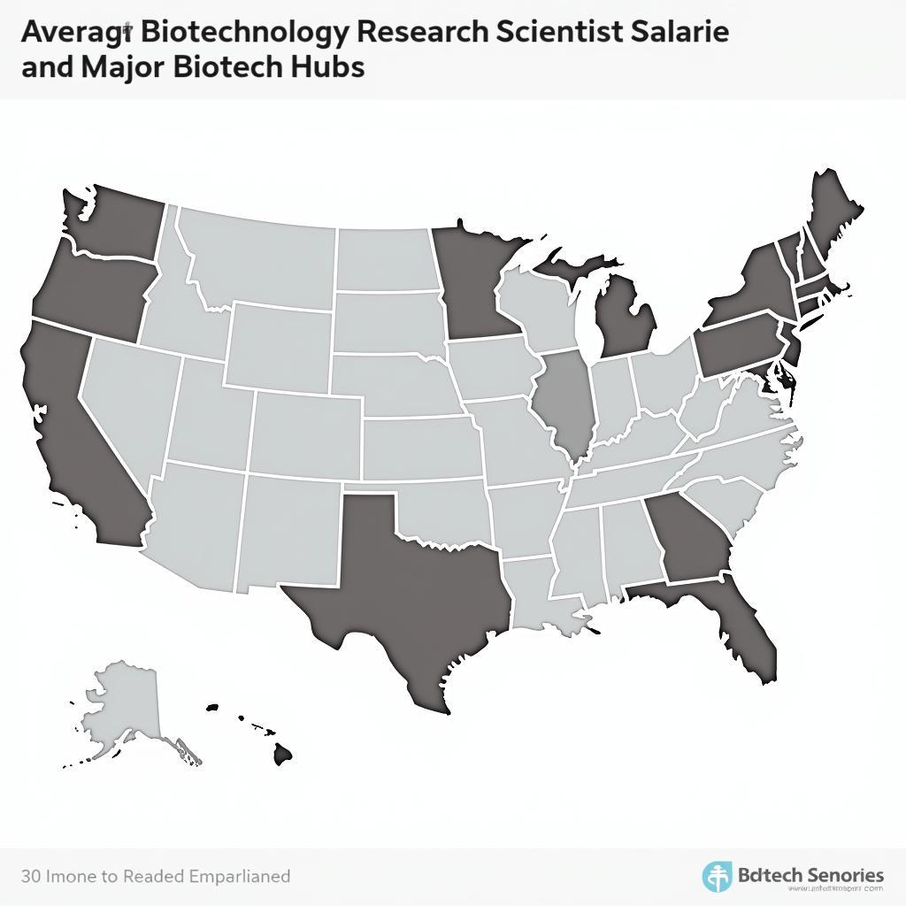 Biotechnology Research Scientist Salary by Location