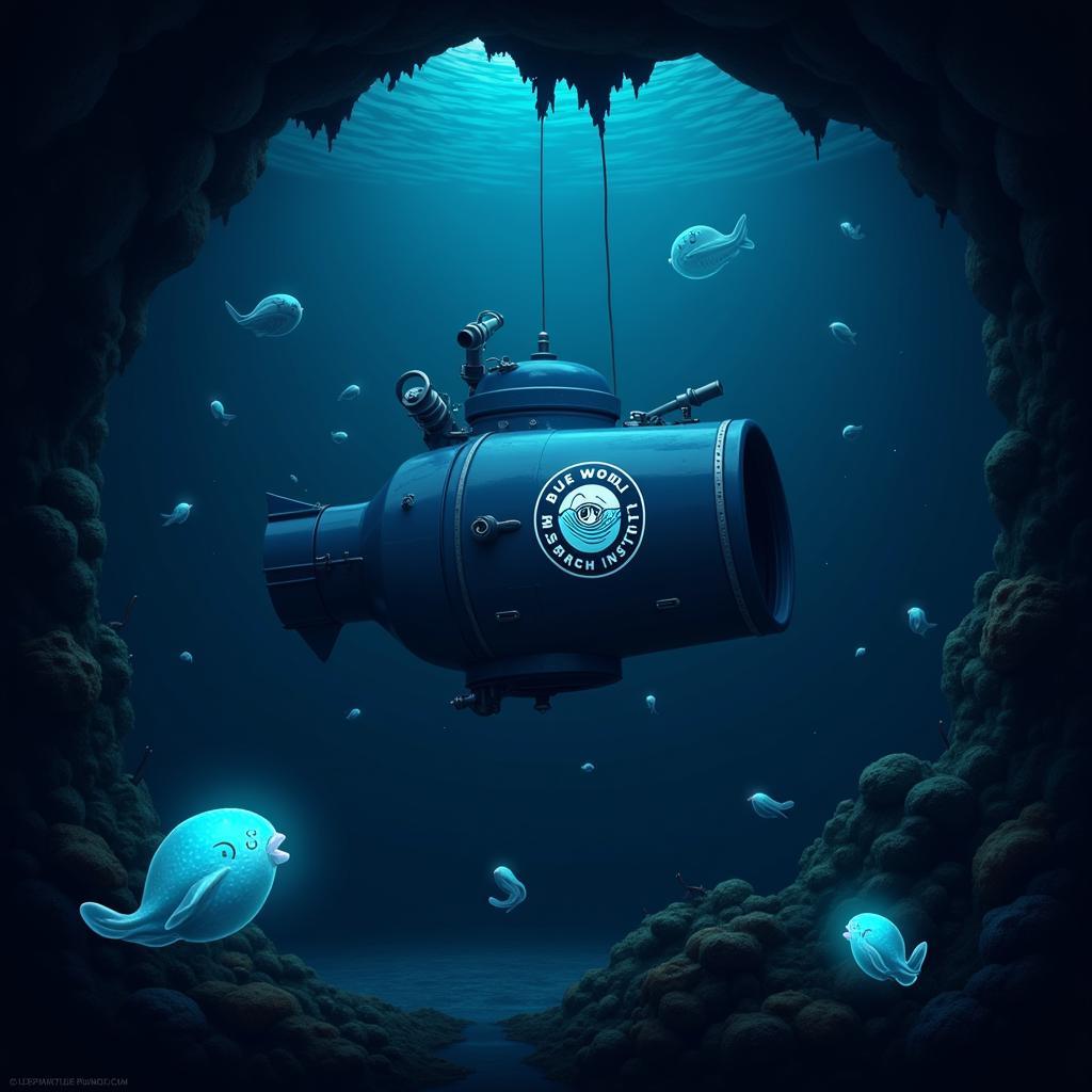 Deep sea exploration by the Blue World Research Institute