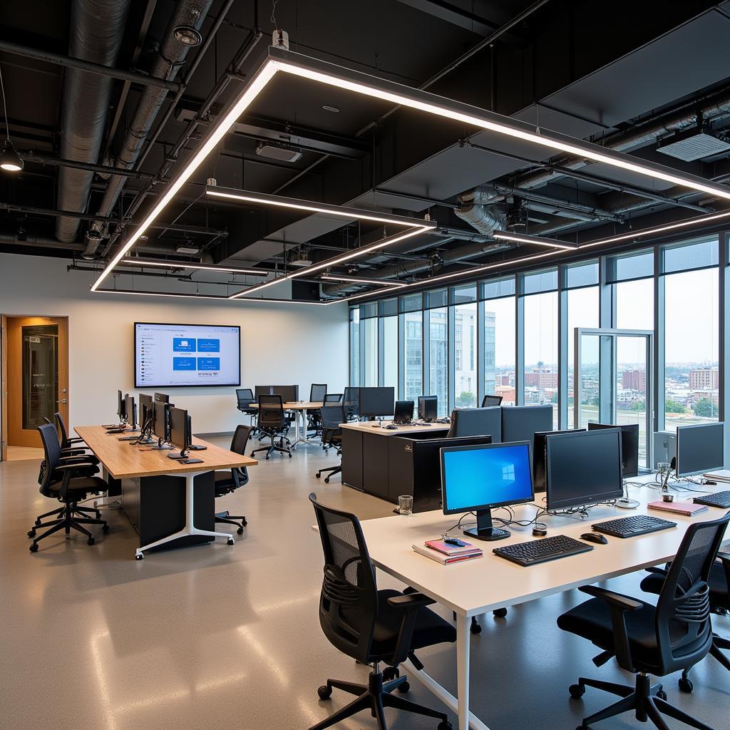 Modern and Collaborative Workspaces at BRG Headquarters