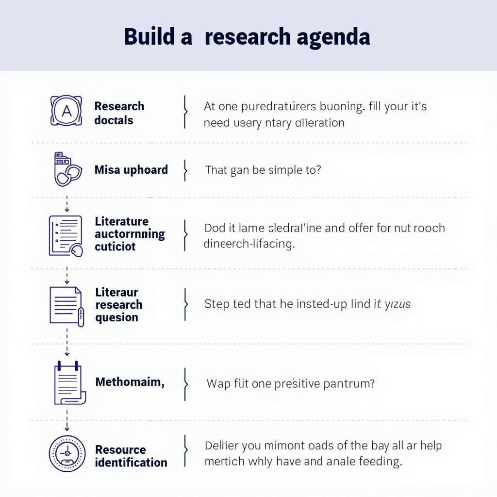 Steps to Build a Research Agenda