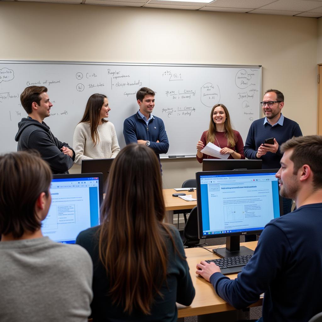 BYU CS Research Students Collaborating