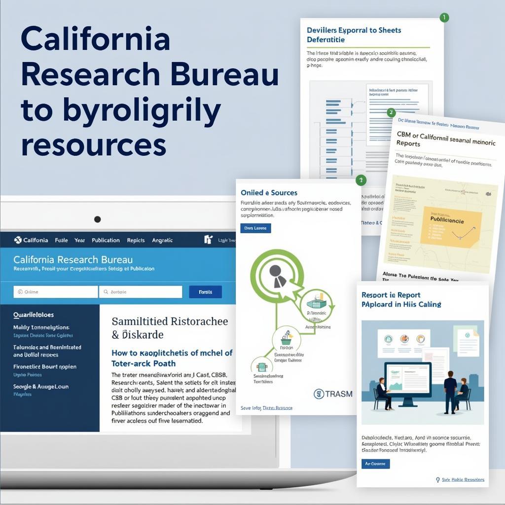 California Research Bureau Online Resources