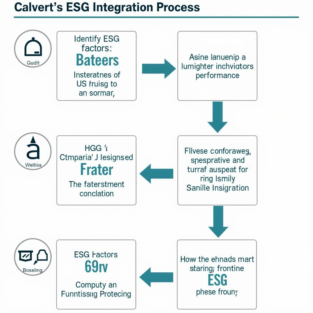 Calvert Research and Management ESG Integration Process