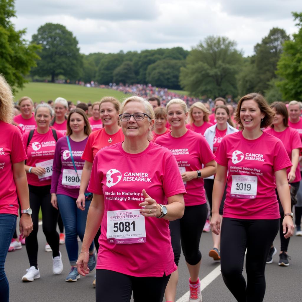 Cancer Research UK Walk Participants