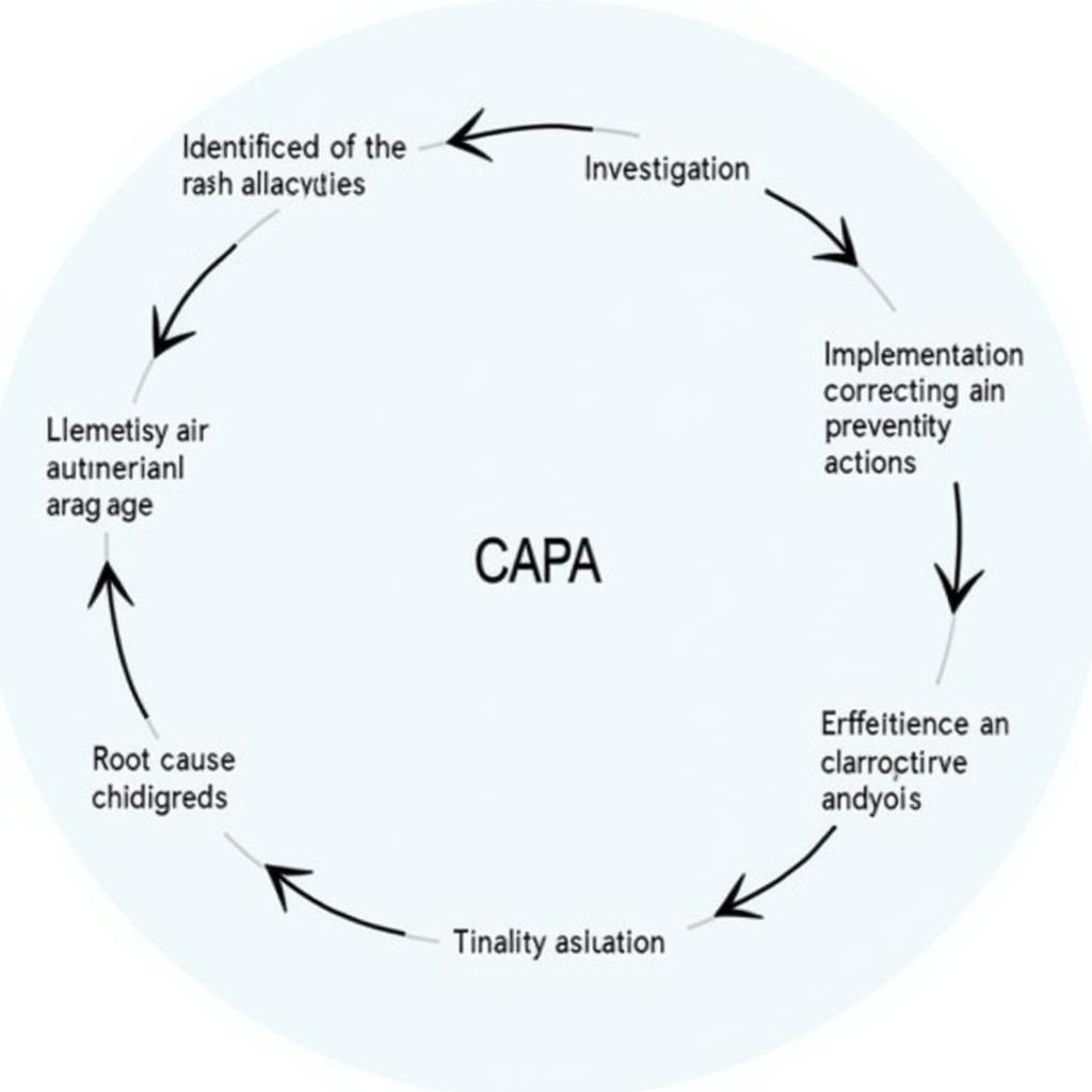 CAPA Process Flowchart in Clinical Research