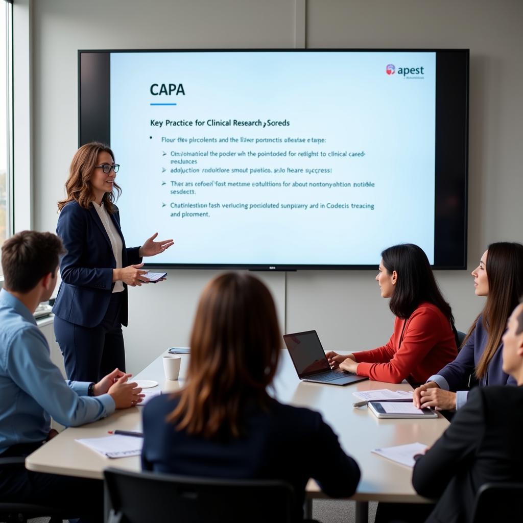 CAPA Training Session in Clinical Research