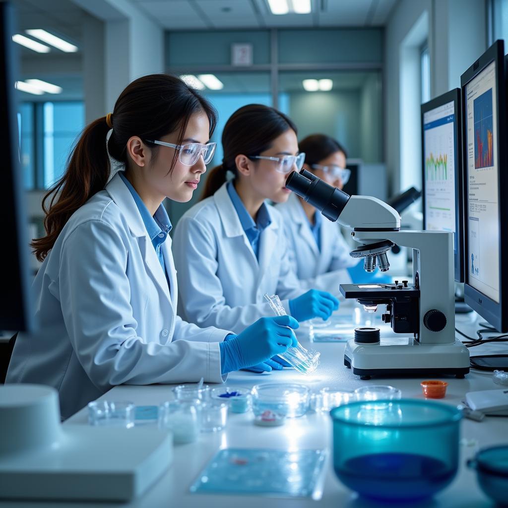 Scientists Conducting Cardiovascular Research