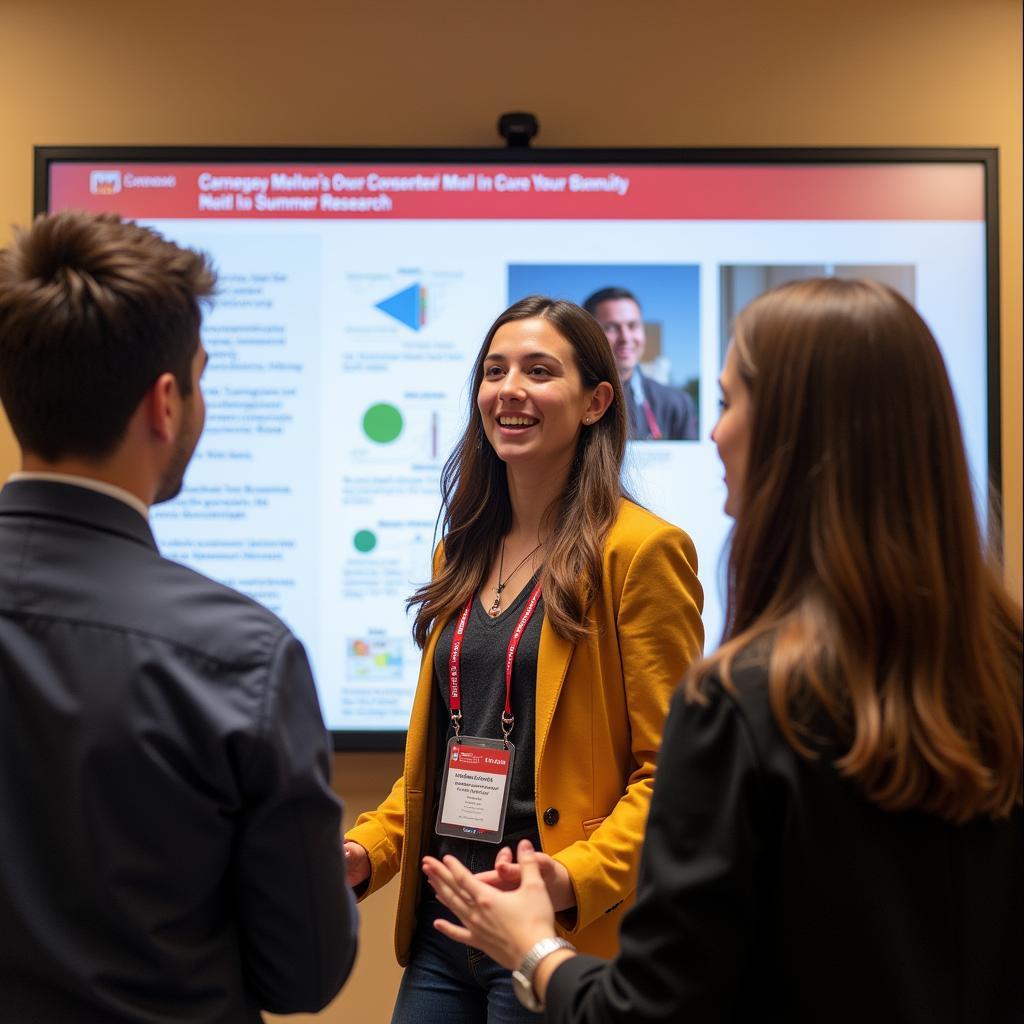 Carnegie Mellon Summer Research Student Presentation