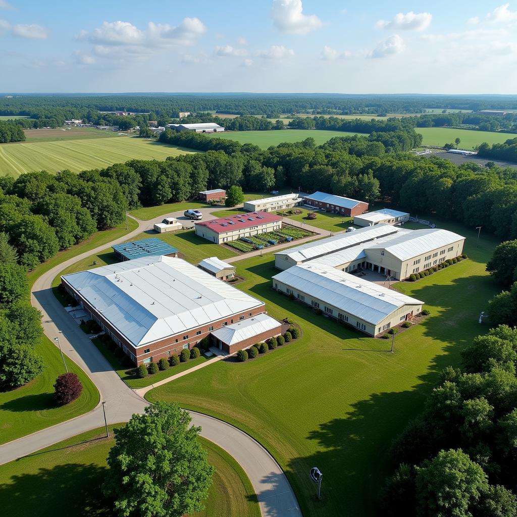 Carvel Research and Education Center Aerial View