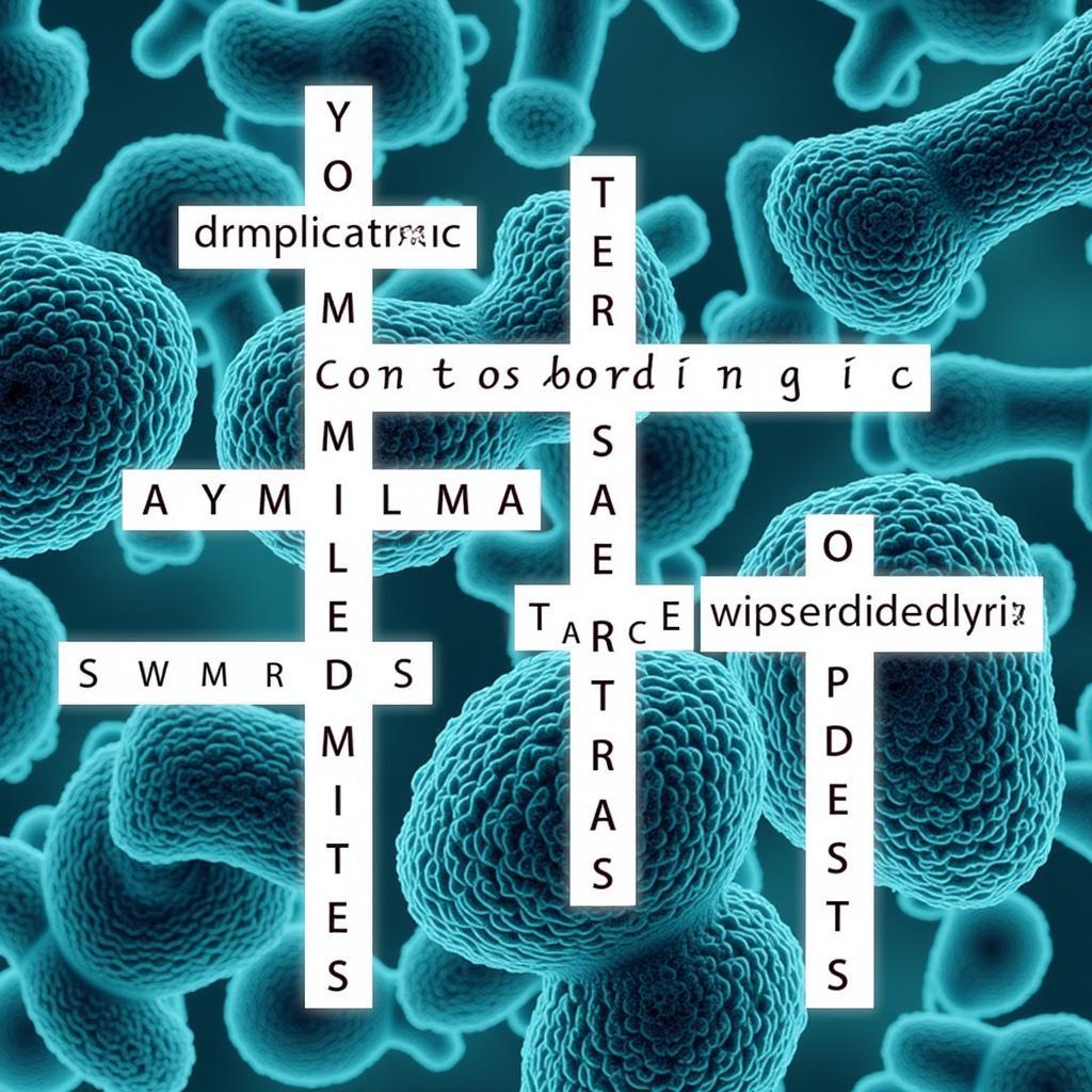 Cell Research Crossword Puzzle Depiction