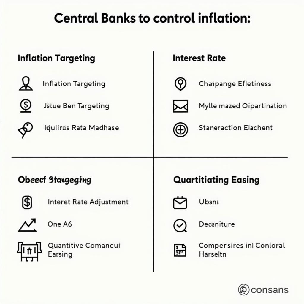 Central Bank Strategies for Inflation Control