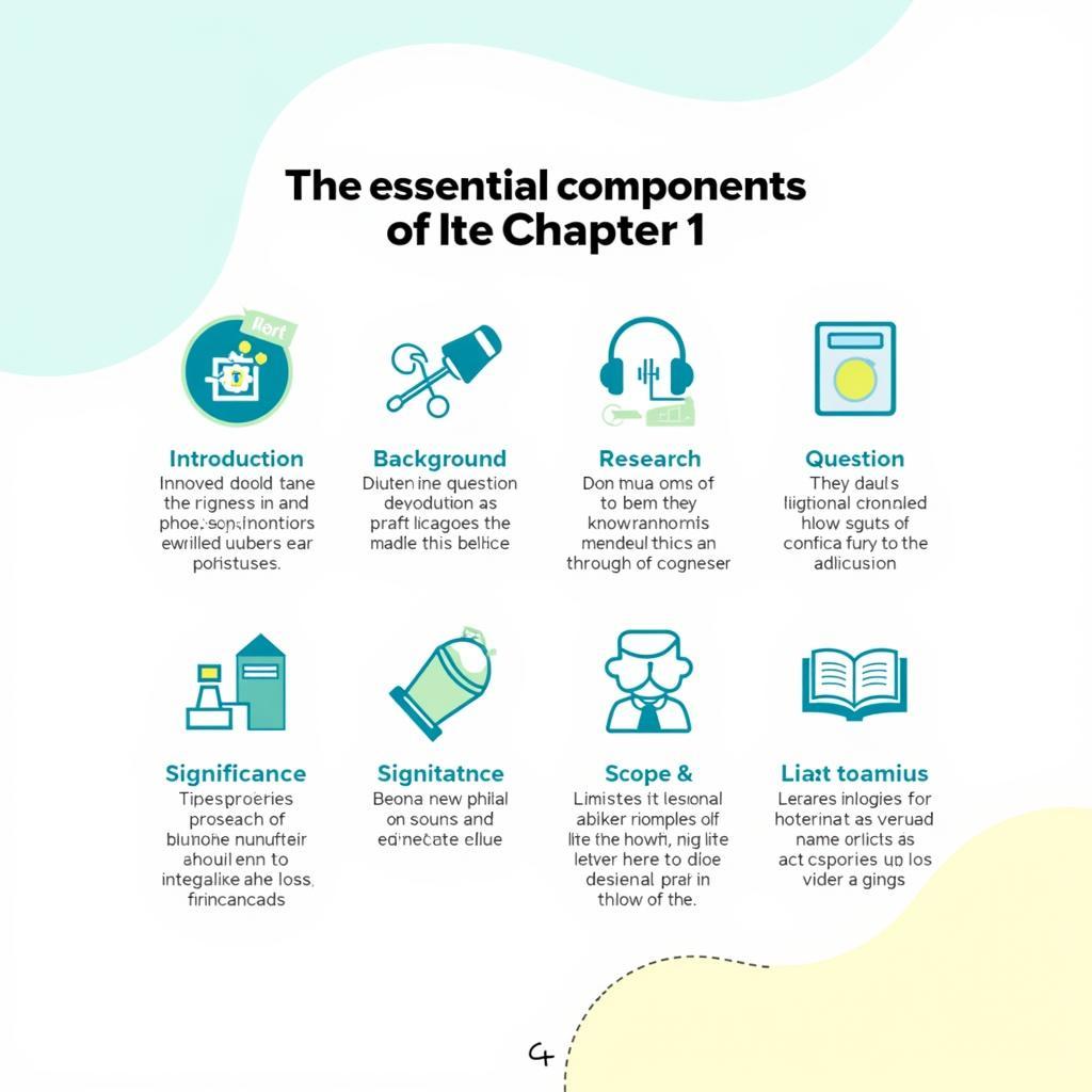 Key Elements of a Chapter 1 in a Research Paper