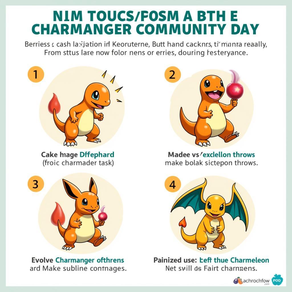 Charmander Community Day Research Tasks Overview