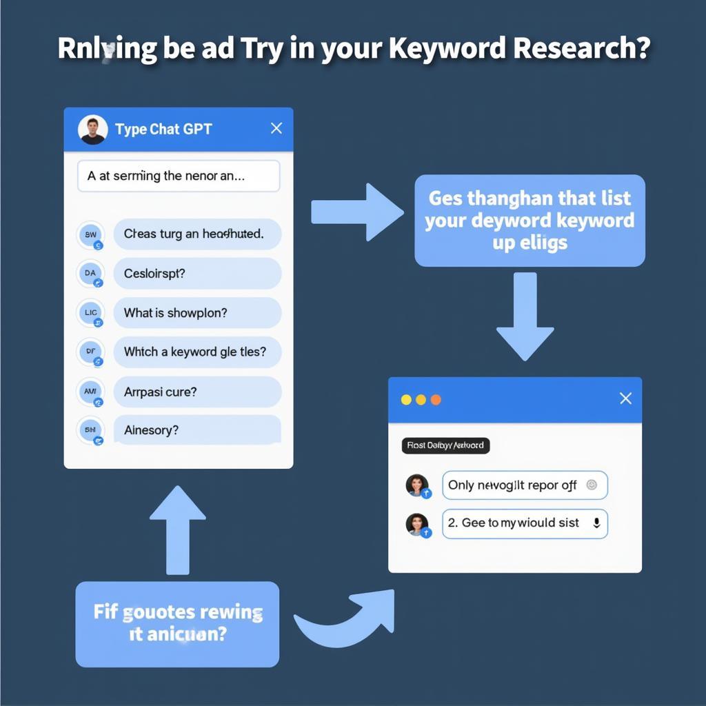 Chat GPT Keyword Research Process