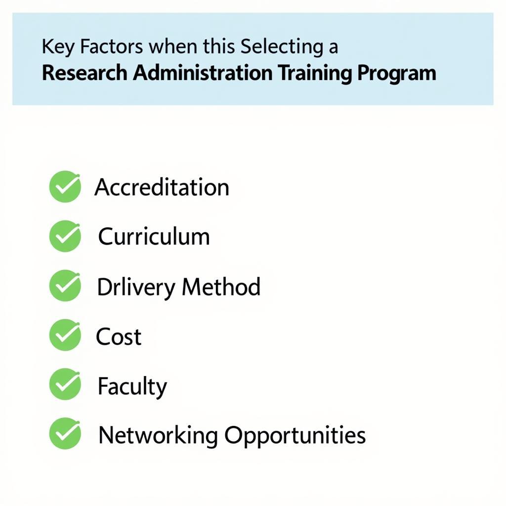 Choosing the Right Research Administration Training