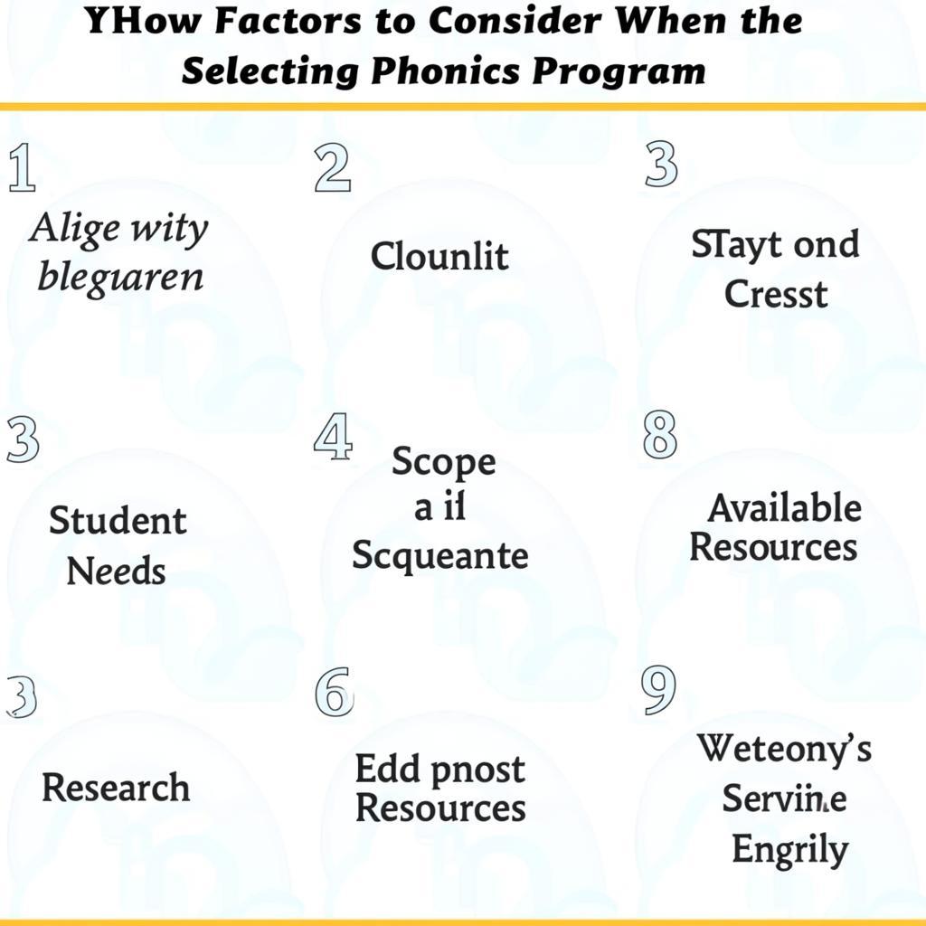 Factors to Consider When Choosing a Phonics Program