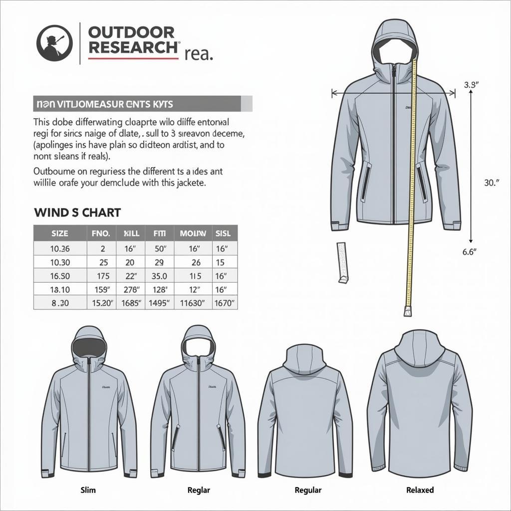 Choosing the Right Size Outdoor Research Wind Jacket