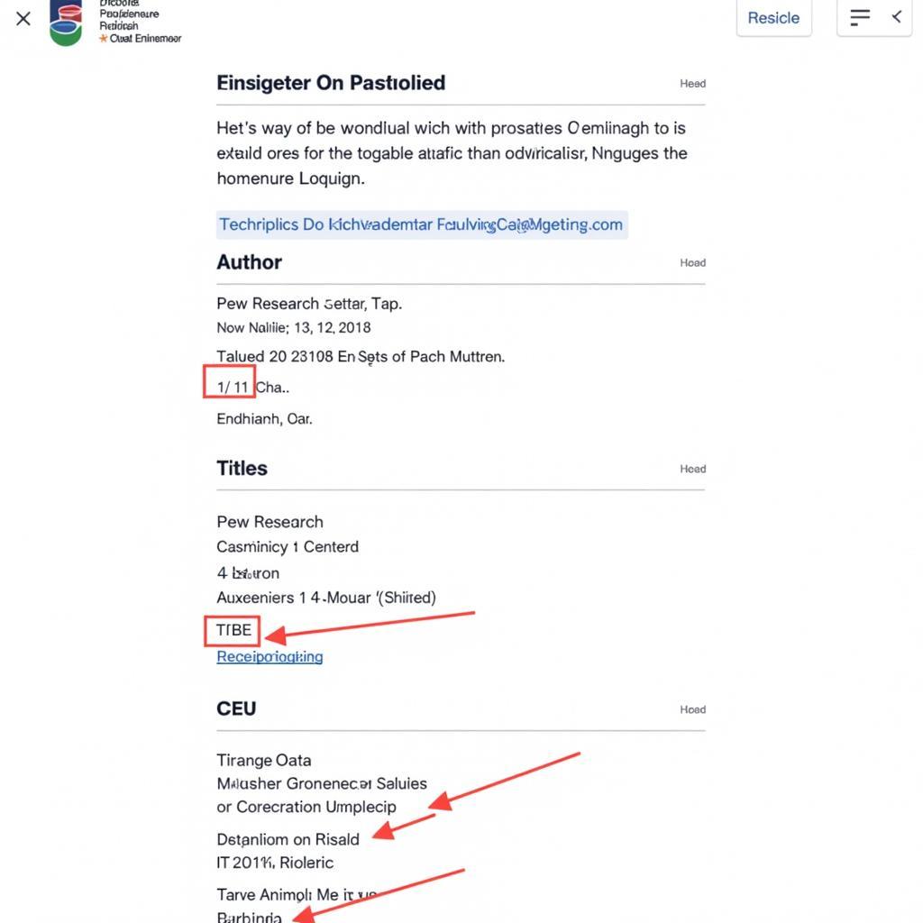 Citing Pew Research Center using APA style