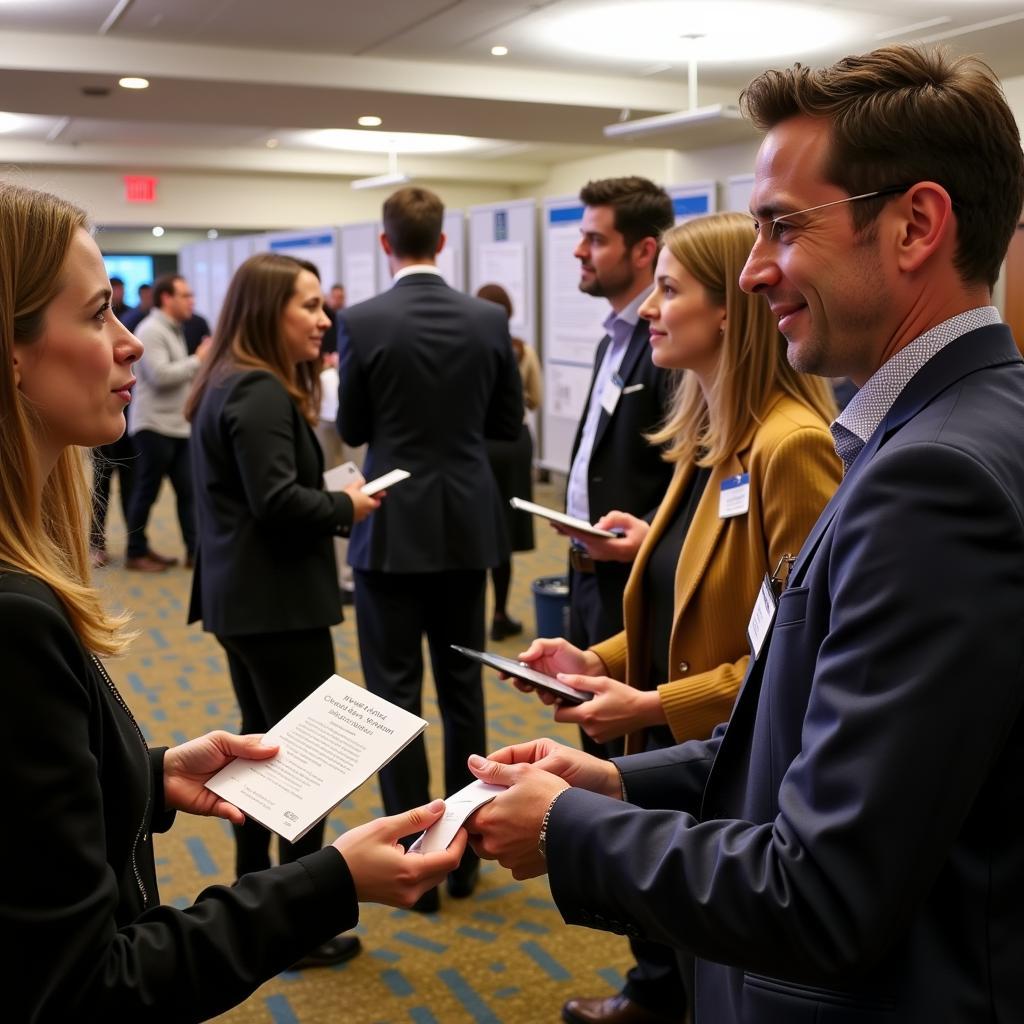 Networking at a Clinical Research Conference