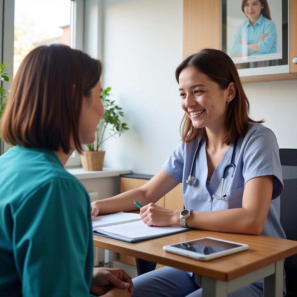 Clinical Trial Participant Receiving Care in Hudson County