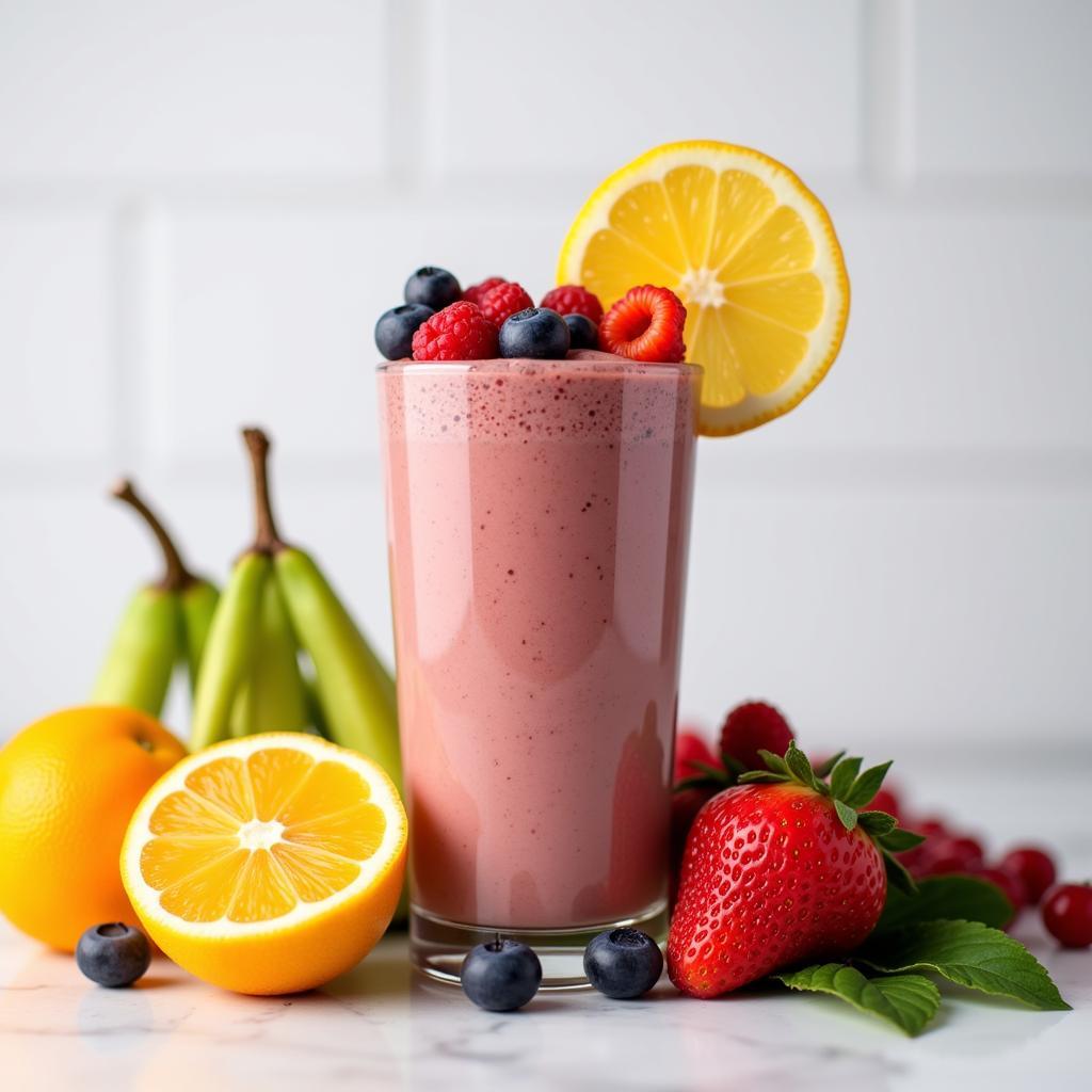 Collagen Peptides in Smoothie