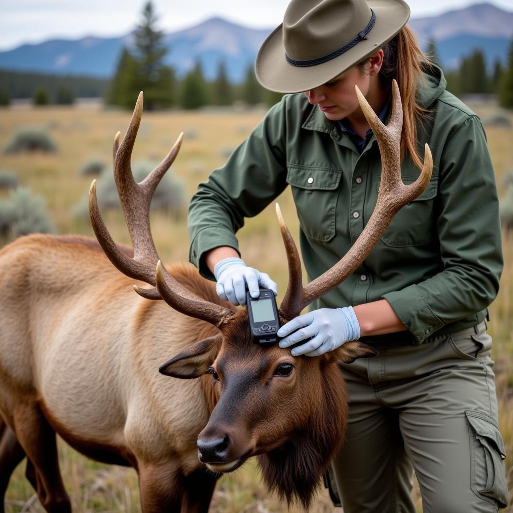 Colorado Elk GPS Collar Research