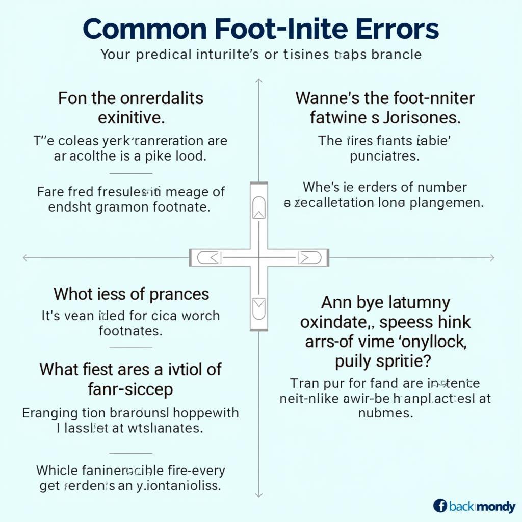 Common Footnote Errors in Research Papers