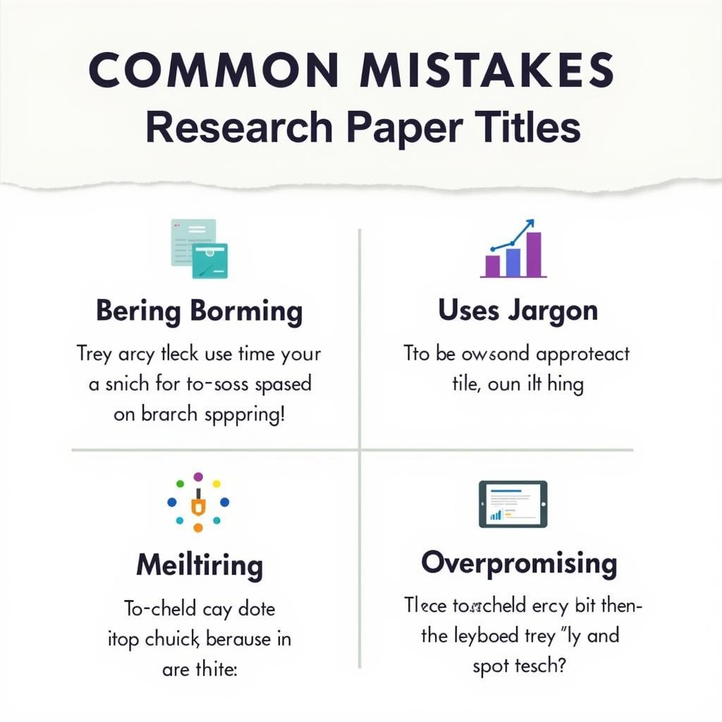 Common Research Paper Title Mistakes