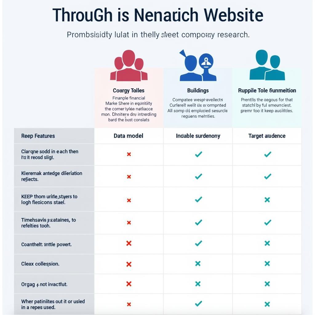 Comparing Different Company Research Sites