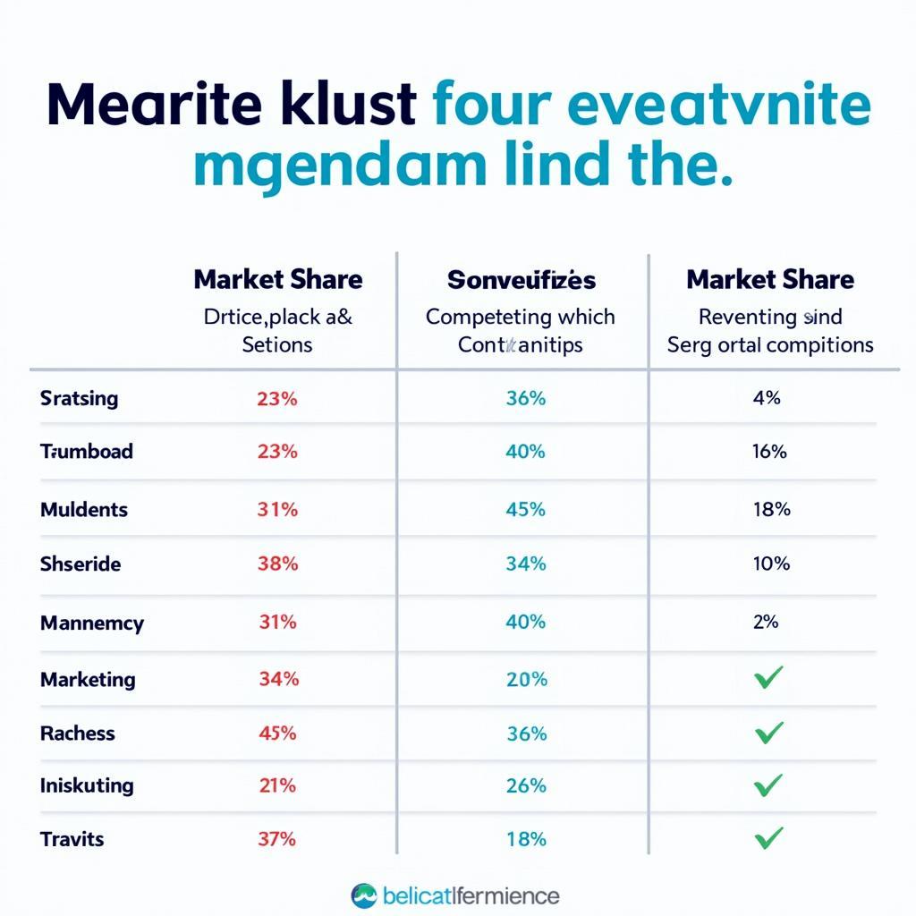 Competitive Analysis in Market Research