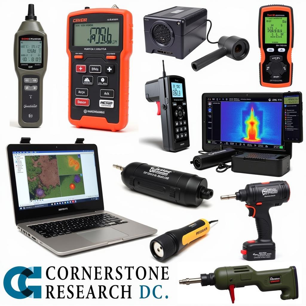 Paranormal Investigation Equipment Used by Cornerstone Research DC