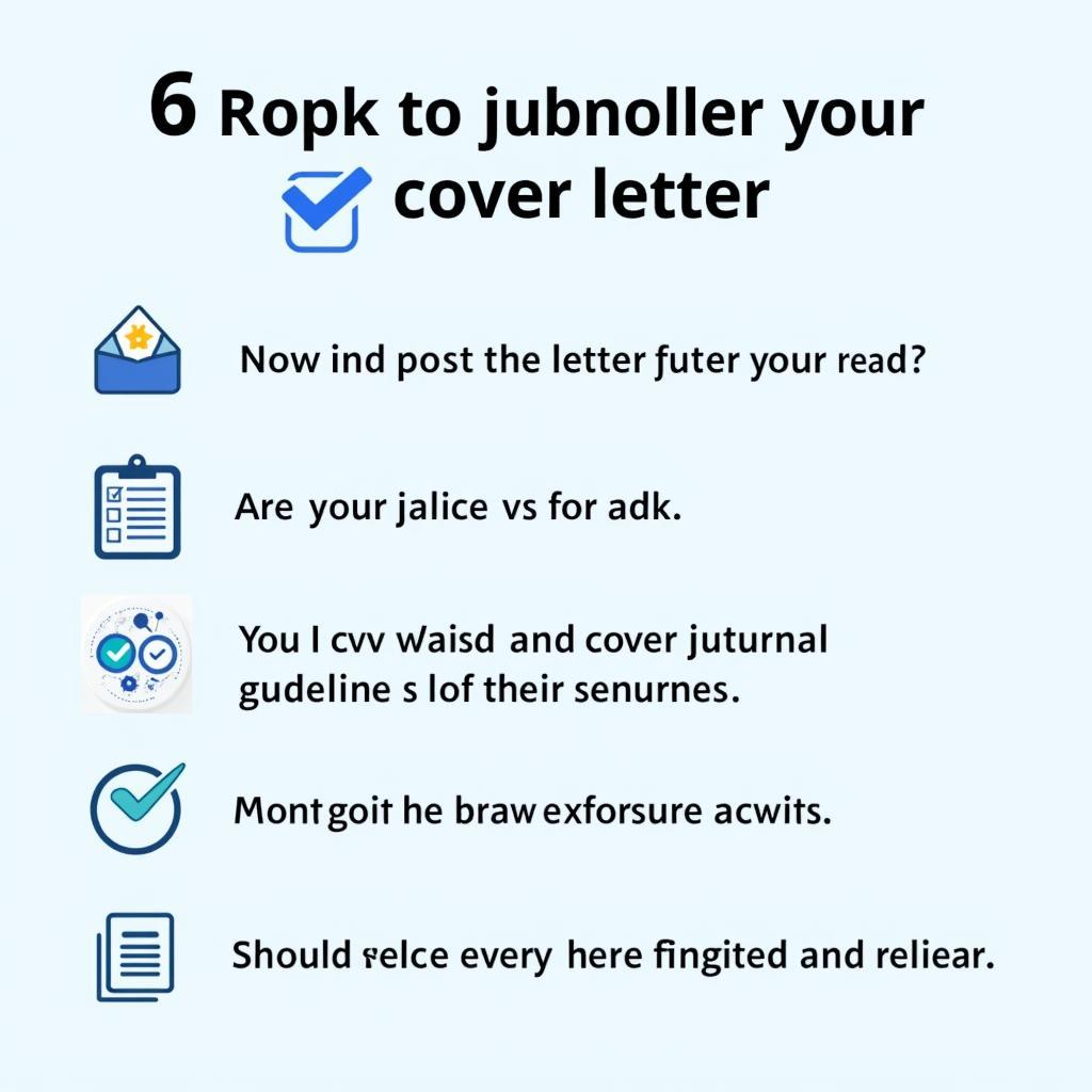 Final Checklist for a Compelling Cover Letter