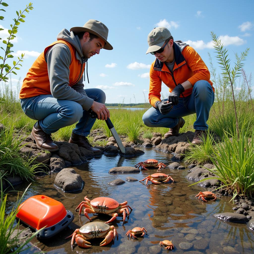 Crab Research in Ecology