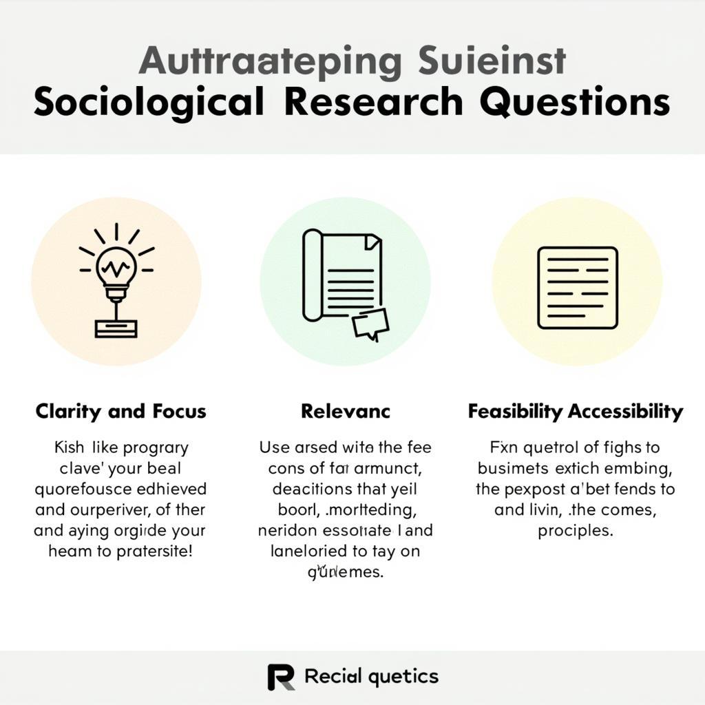 Key Principles for Crafting Effective Sociological Research Questions