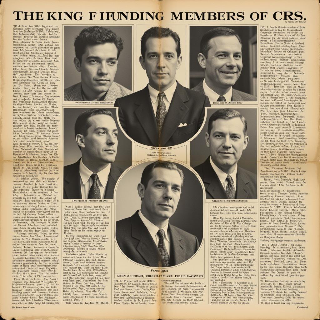 Founding Members of the Creation Research Society