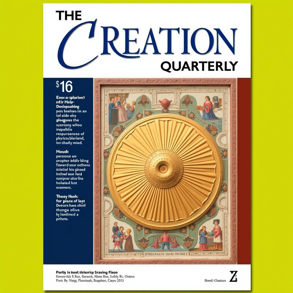 Creation Research Society Quarterly Journal Cover