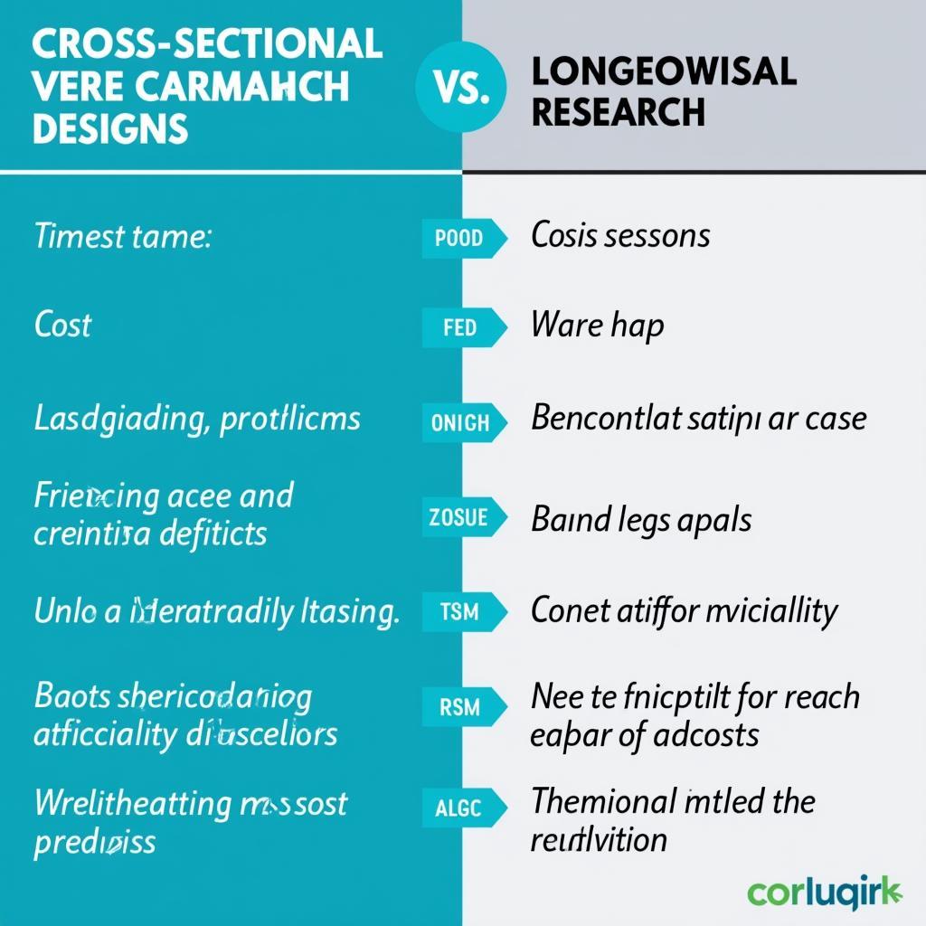 Cross-Sectional vs. Longitudinal Research