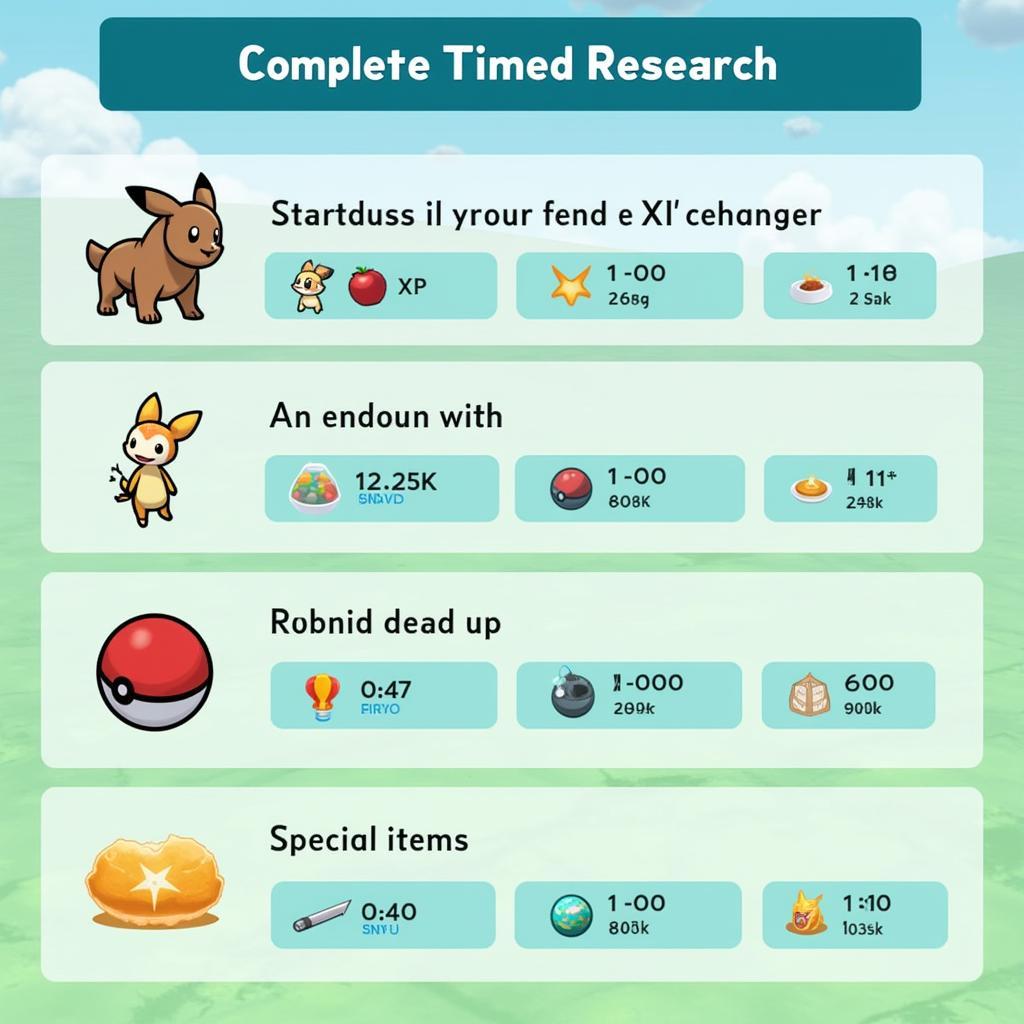 December Community Day Timed Research Rewards