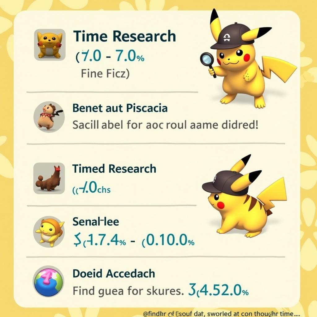 Detective Pikachu Returns Timed Research Rewards